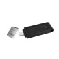 Kingston DataTraveler 70 64GB USB-C 3.2 Gen 1 USB stick Sort